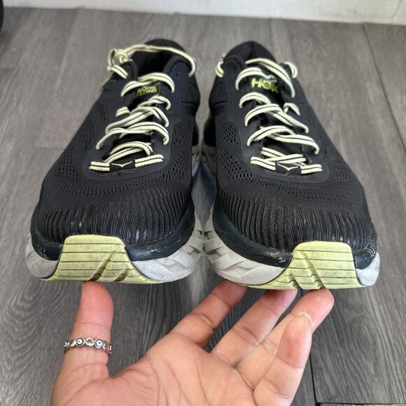 Hoka One One Mens Bondi 7 1110518 BGBT Black Running Shoes Sneakers Size 12.5 main image 2